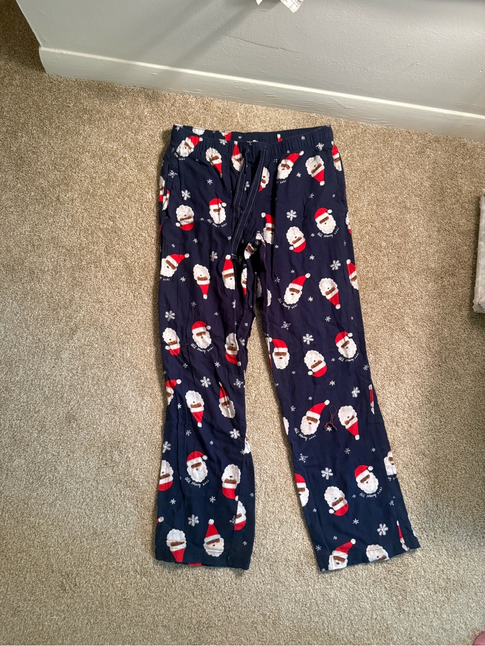 Old Navy 2021 Santa Print Pajama Pants
